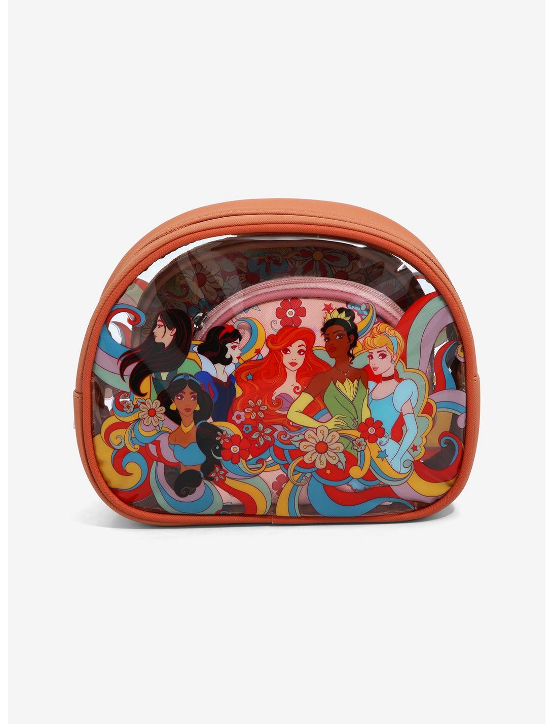 Disney Princess Groovy Group Portrait Cosmetic Bag Set - BoxLunch Exclusive, , hi-res