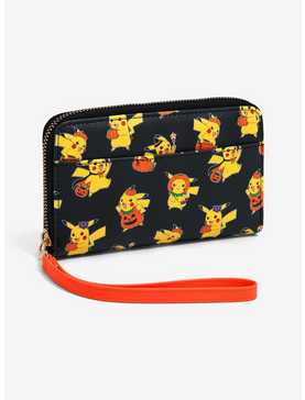 Pokémon Pikachu Halloween Costumes Allover Print Wallet - BoxLunch Exclusive, , hi-res