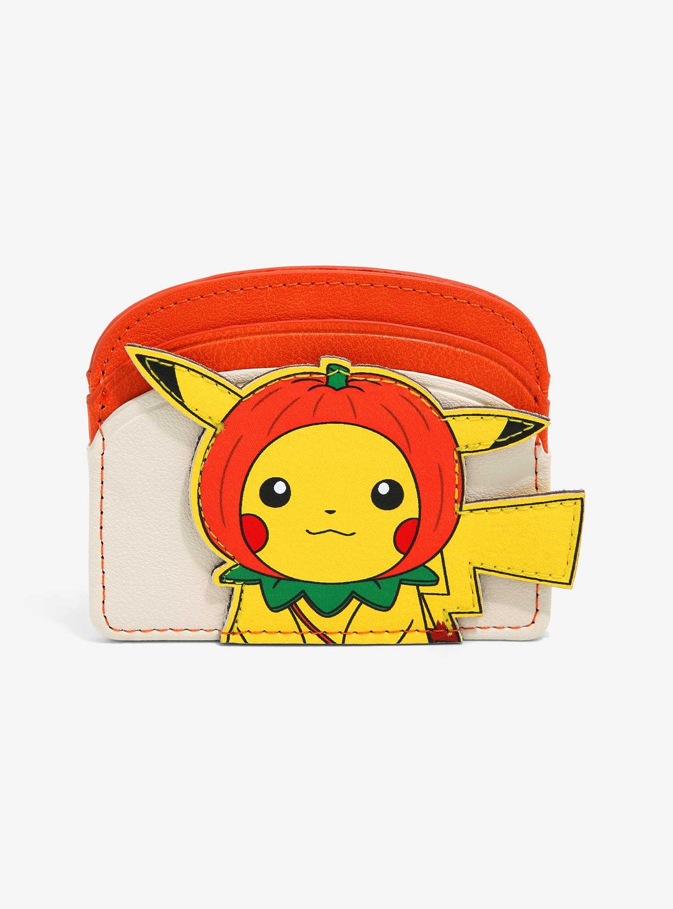Pokémon Pumpkin Pikachu Cardholder - BoxLunch Exclusive , , hi-res