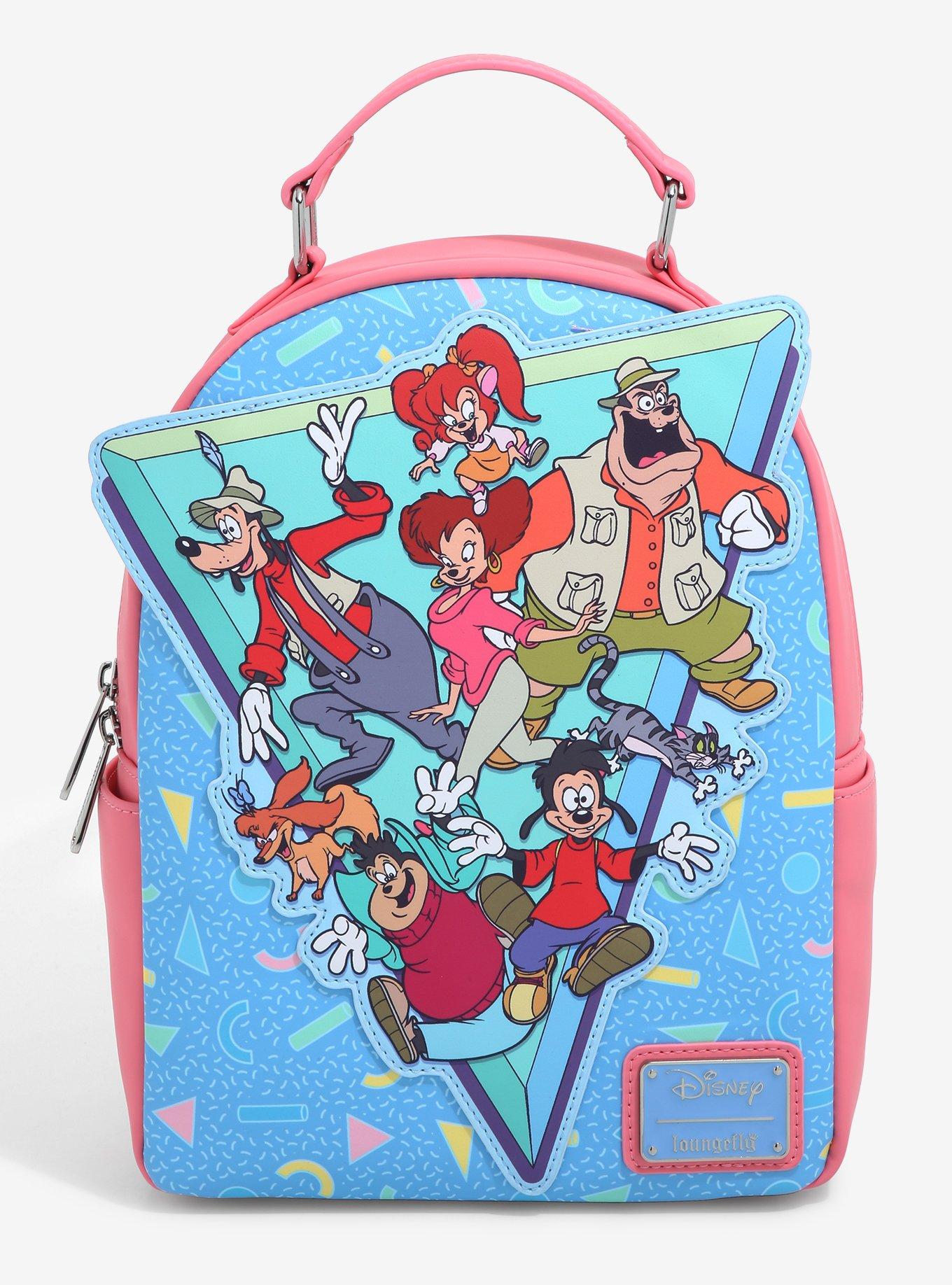 Loungefly Disney Lilo & Stitch Floral Character portraits Mini Backpack - BoxLunch Exclusive