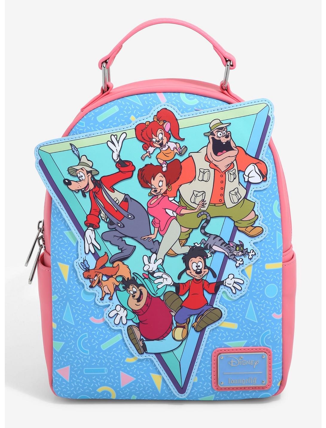 Loungefly Disney Goof Troop Group Portrait Mini Backpack - BoxLunch Exclusive , , hi-res