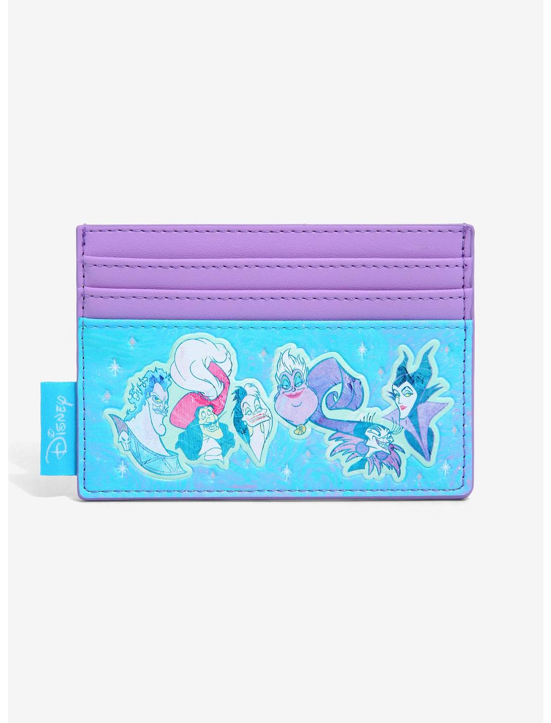 Loungefly Disney Villains Constellation Cardholder - BoxLunch Exclusive, , hi-res