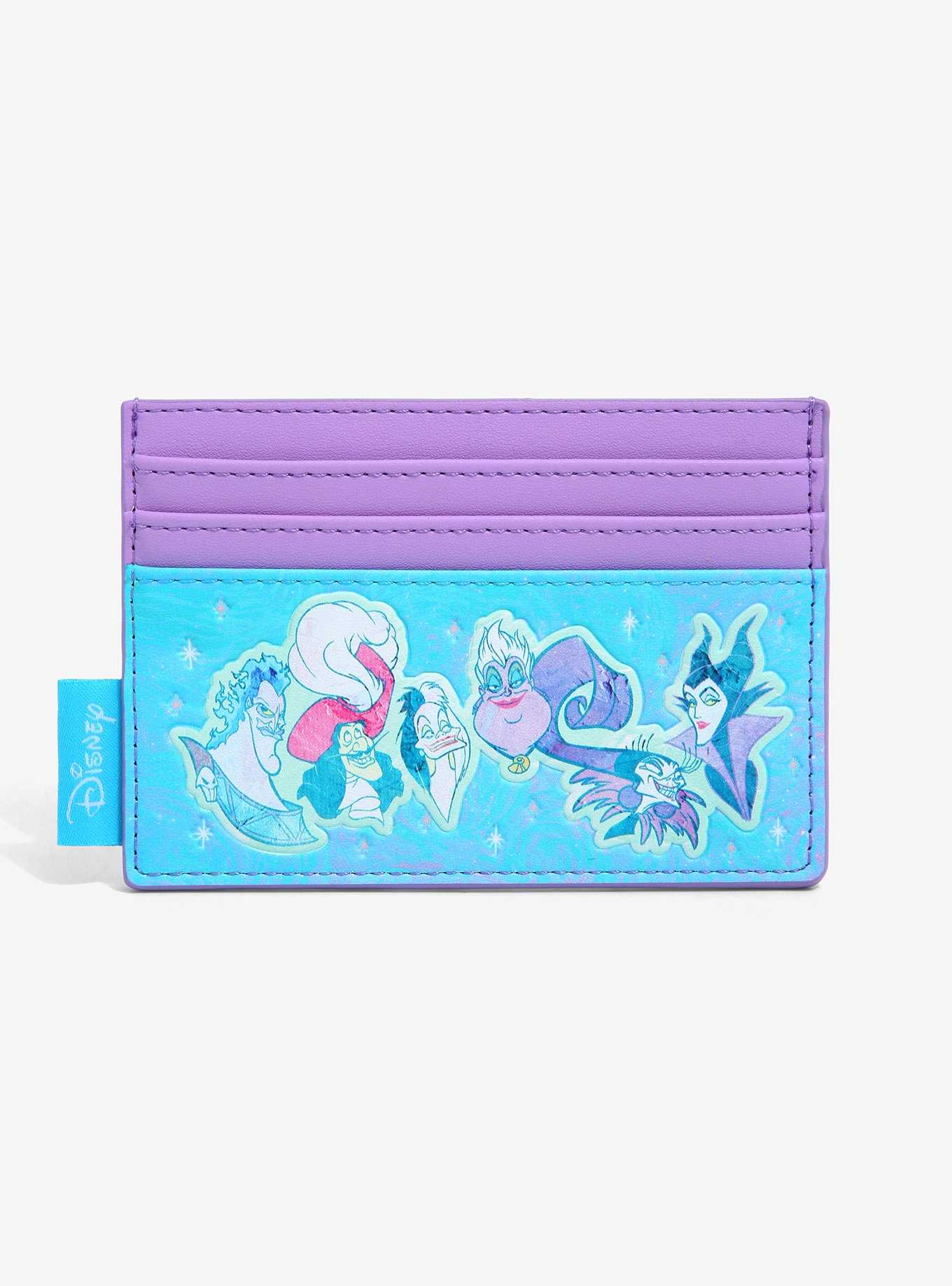 Loungefly Disney Villains Constellation Cardholder - BoxLunch Exclusive, , hi-res