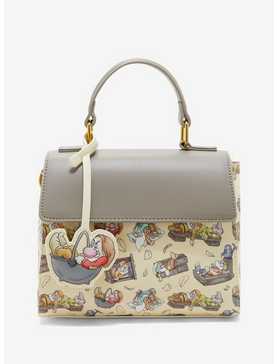 Loungefly Disney Snow White and the Seven Dwarfs Bedtime Allover Print Hand Bag - BoxLunch Exclusive, , hi-res