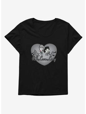 I Love Lucy Stick Figures Womens Plus Size T-Shirt, , hi-res