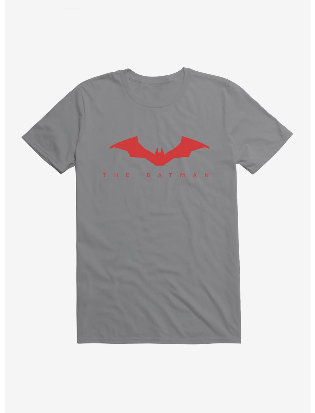 DC Comics Batman Solid Bat Logo T-Shirt, STORM GREY, hi-res