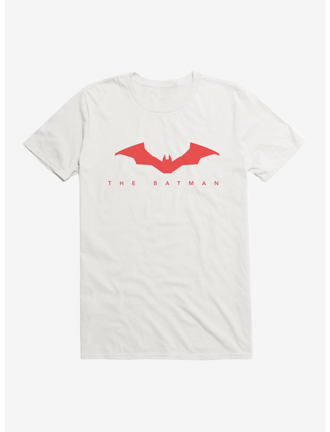 DC Comics Batman Solid Bat Logo T-Shirt, WHITE, hi-res