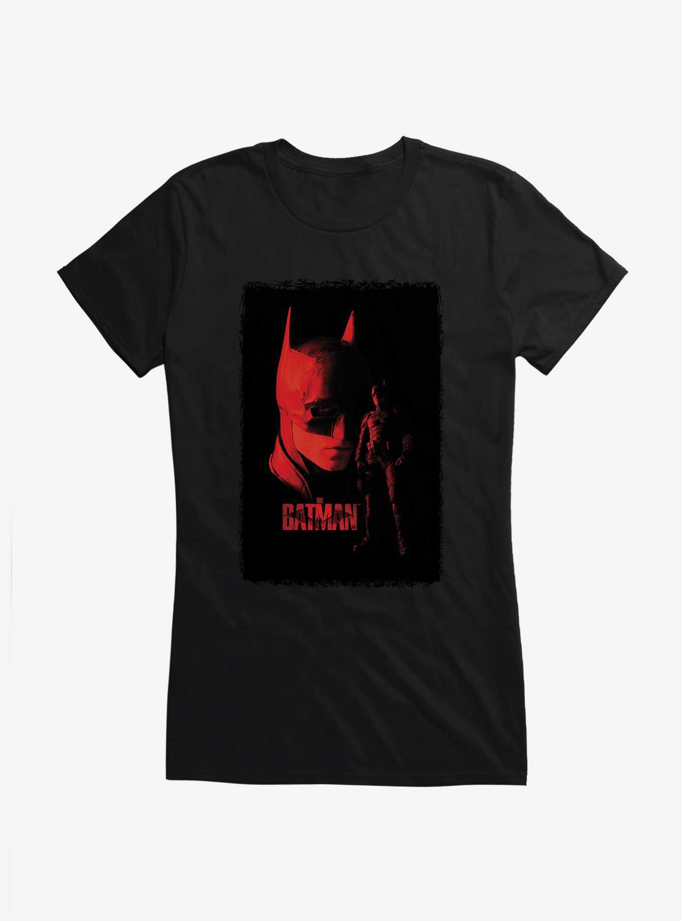 DC Comics The Batman Red Face Girls T-Shirt, , hi-res