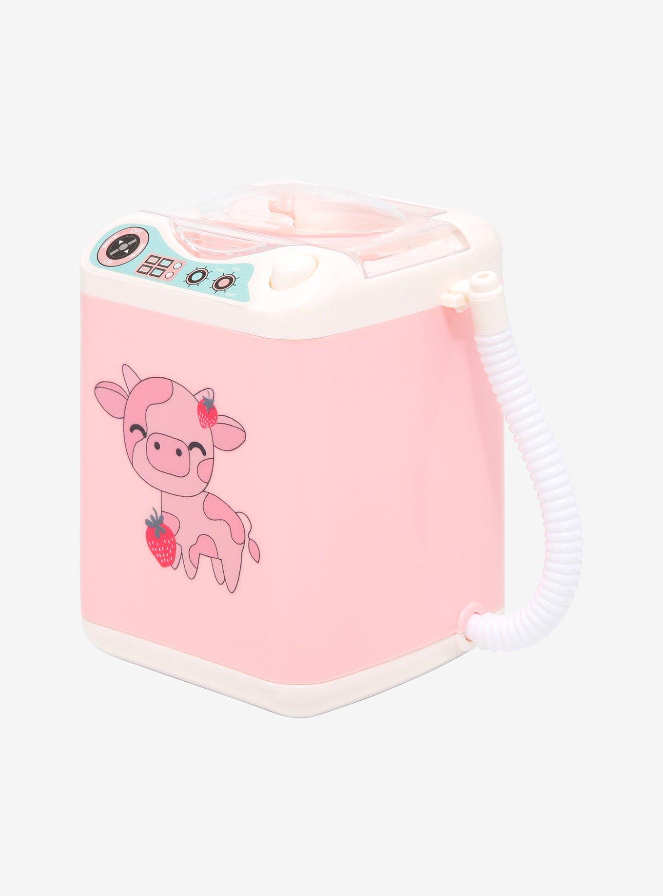 Strawberry Cow Makeup Sponge Washing Machine, , hi-res