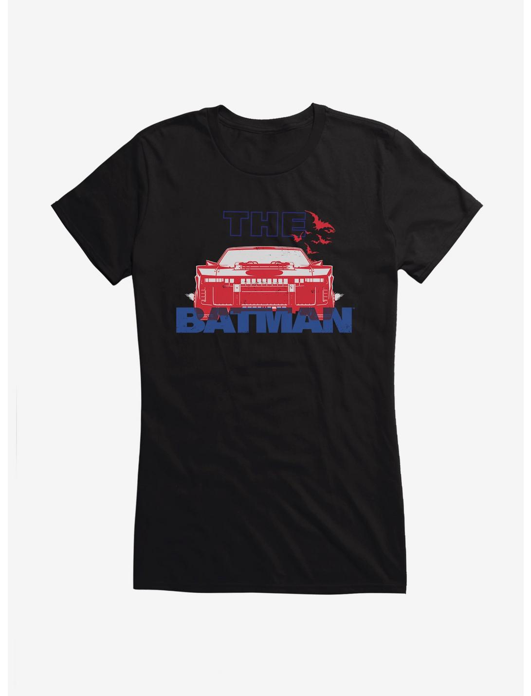 DC Comics Batman Batmobile Logo Girls T-Shirt, , hi-res
