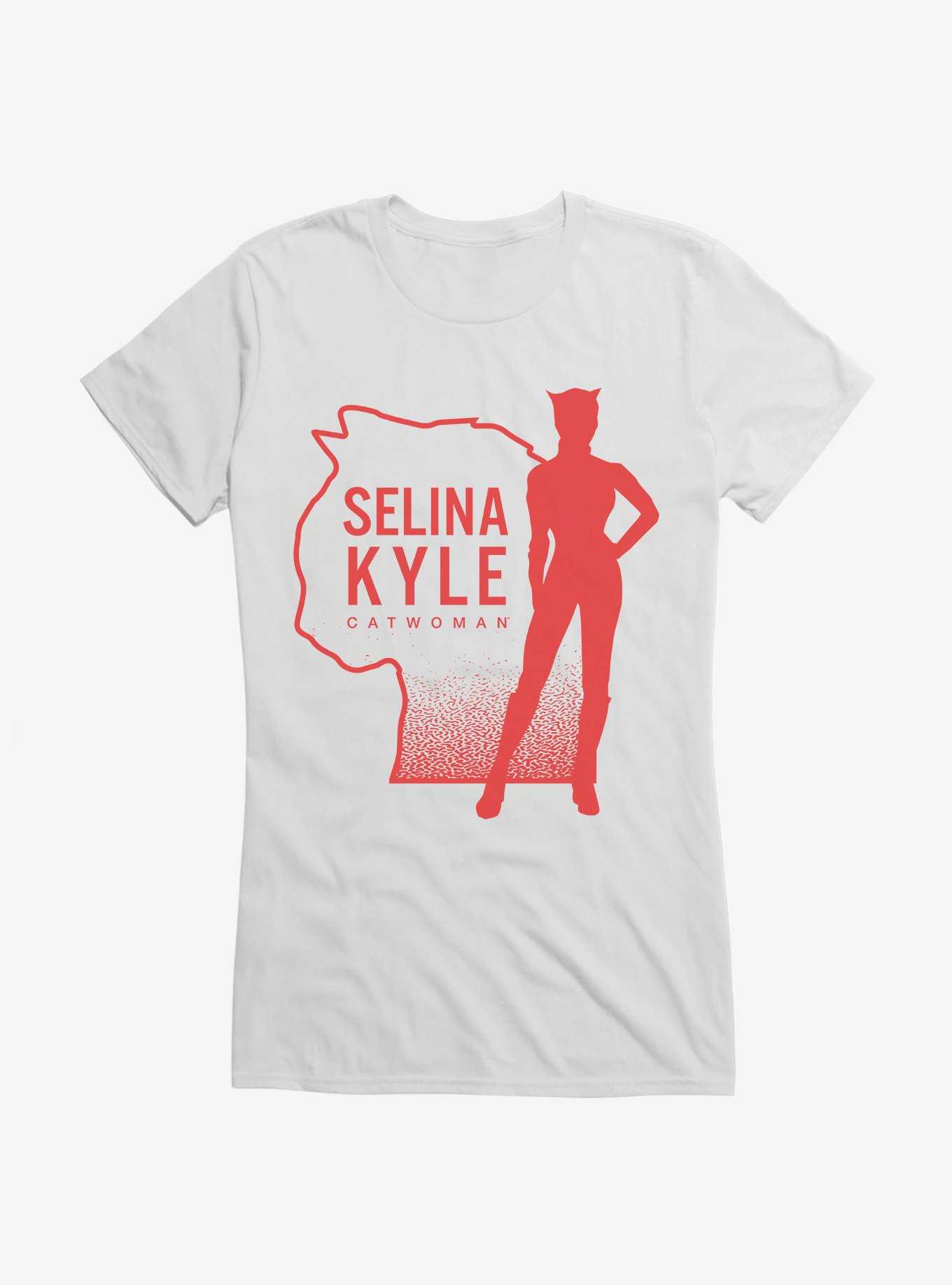 DC Comics Batman Selina Silhouette Girls T-Shirt, , hi-res
