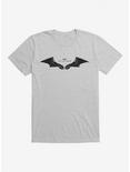 DC Comics The Batman Center Bat T-Shirt, HEATHER GREY, hi-res
