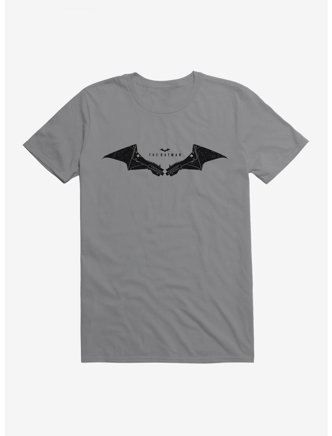 DC Comics The Batman Center Bat T-Shirt, STORM GREY, hi-res