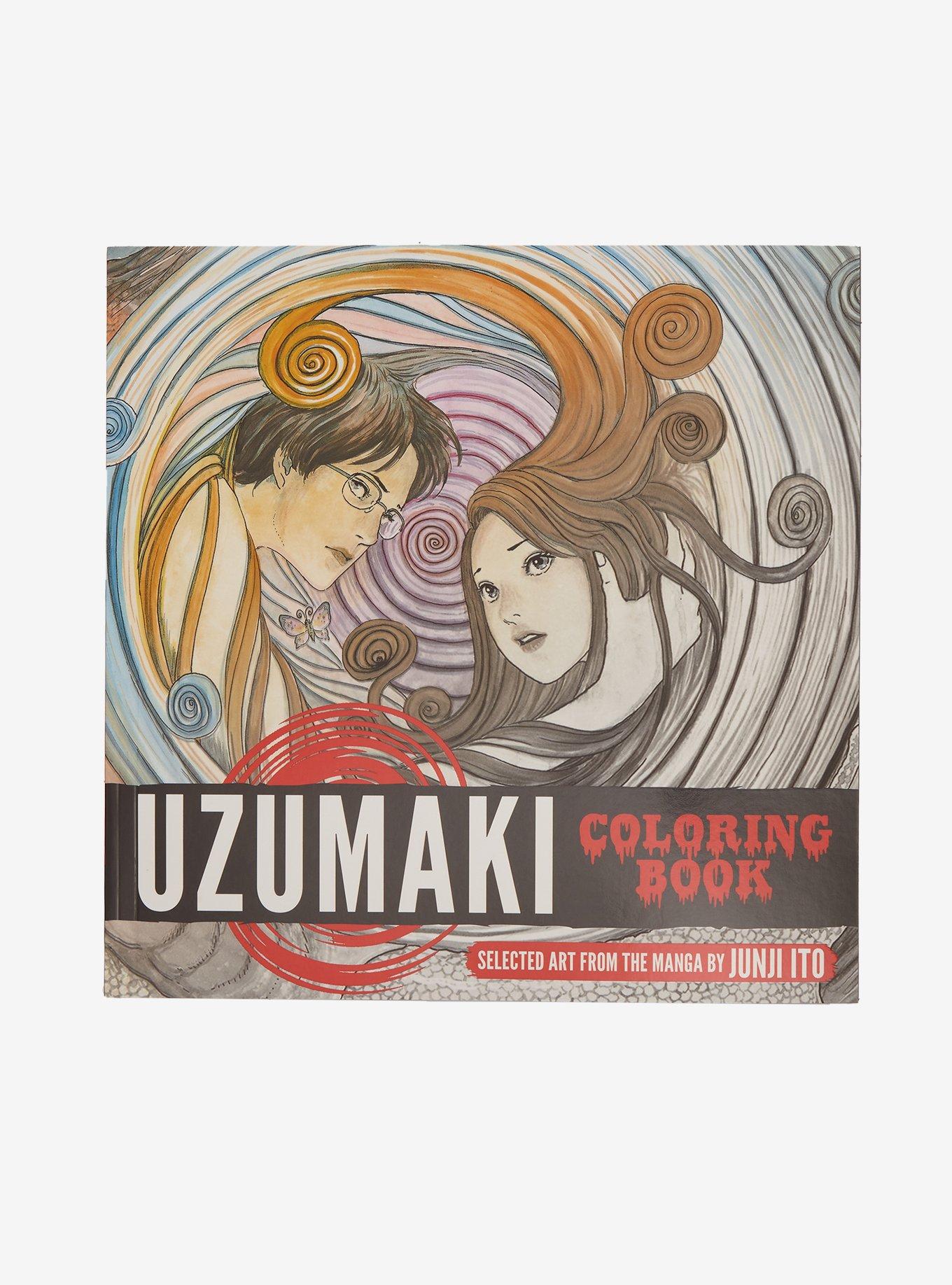 Junji Ito Uzumaki Coloring Book Hot Topic