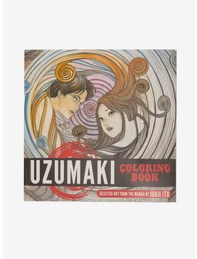 Plus Size Junji Ito Uzumaki Coloring Book, , hi-res