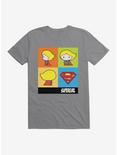 Supergirl Chibi Comic Squares T-Shirt, , hi-res