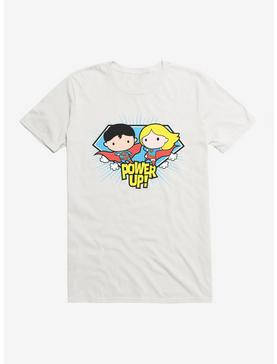 Superman And Supergirl Chibi Powerup T-Shirt, , hi-res