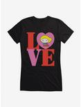 Supergirl Chibi Love Girl's T-Shirt, BLACK, hi-res