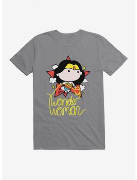 Wonder Woman Lasso Logo Chibi T-Shirt, STORM GREY, hi-res