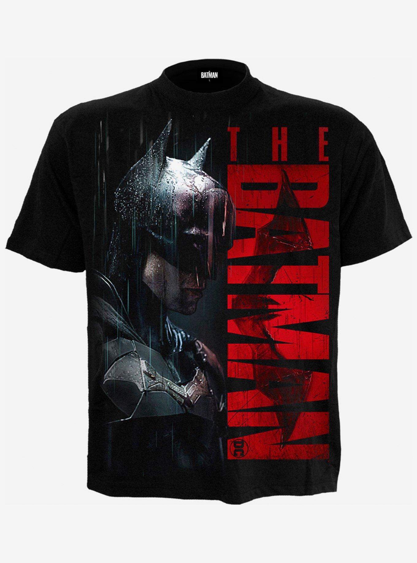 DC Comics The Batman Raining Vengeance T-Shirt, BLACK, hi-res