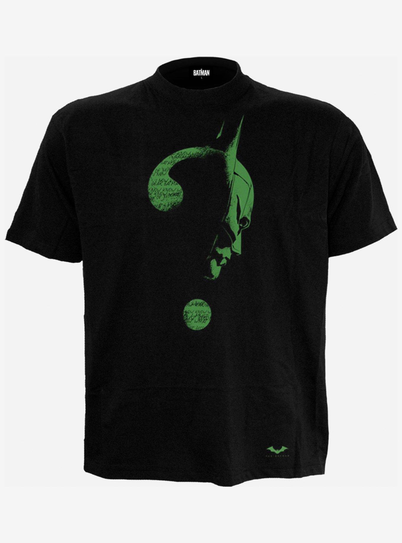 DC Comics The Batman Riddler Glow In The Dark T-Shirt, , hi-res