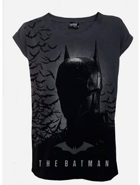 DC Comics The Batman Shadow Bats Roll Sleeve T-Shirt, , hi-res