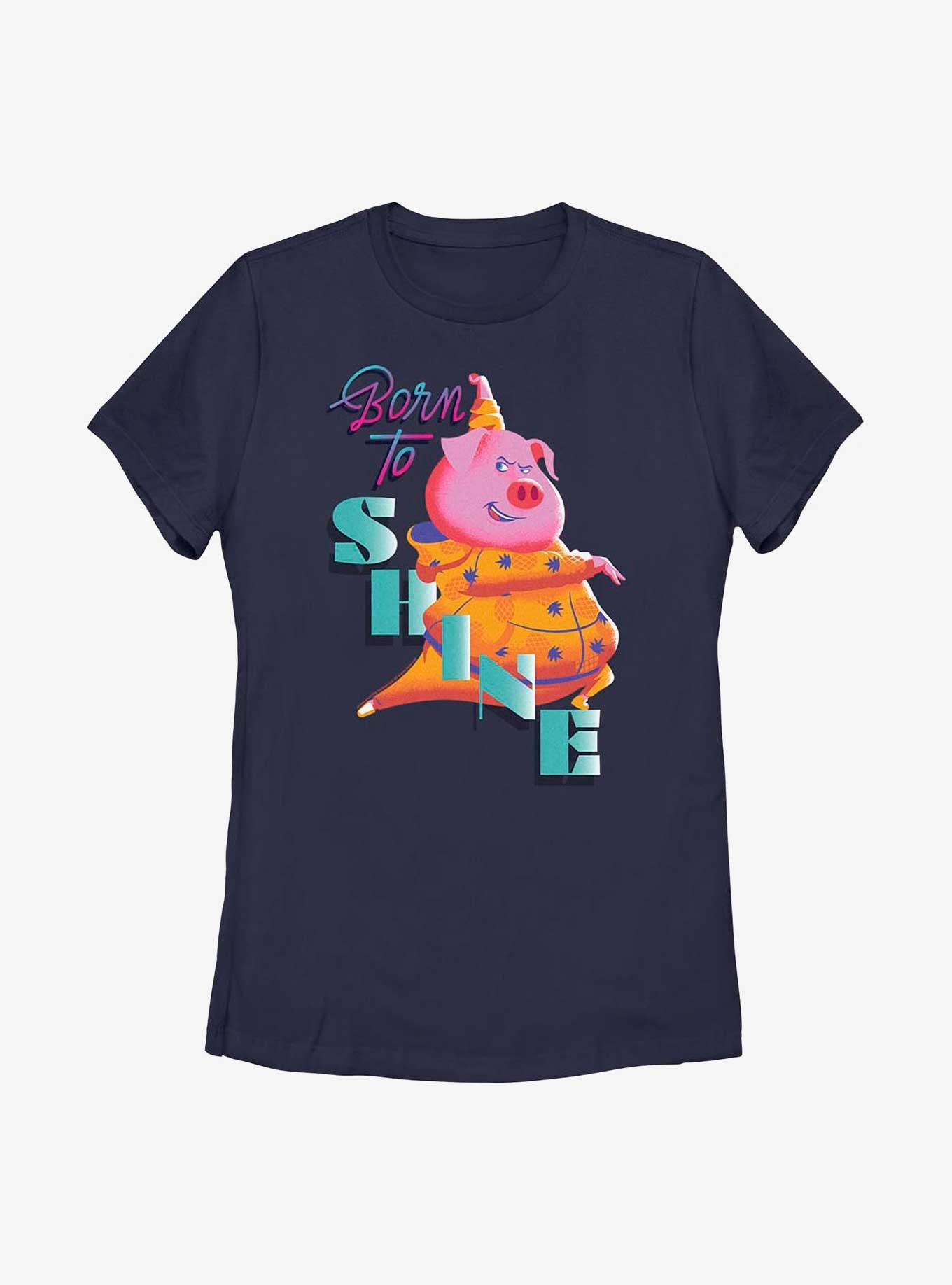 Sing Born To Shine T-Shirt, NAVY, hi-res