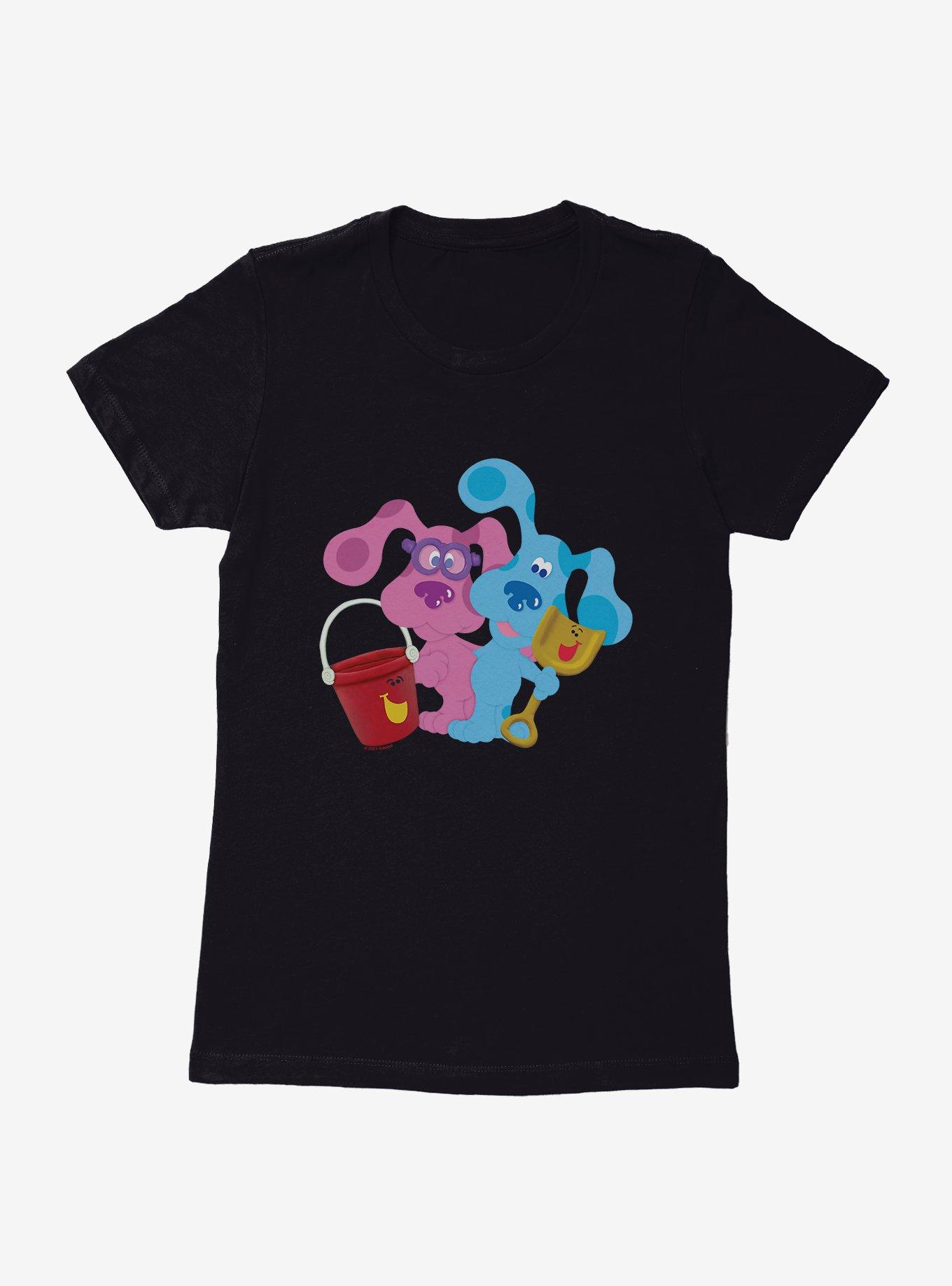 Blue's Clues Magenta And Shovel And Pail Playtime Womens T-Shirt, , hi-res