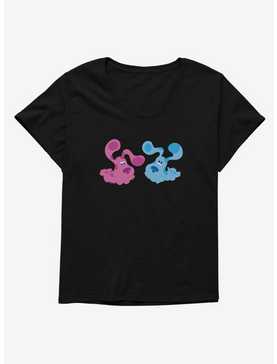 Blue's Clues Playful Magenta And Blue Womens T-Shirt Plus Size, , hi-res
