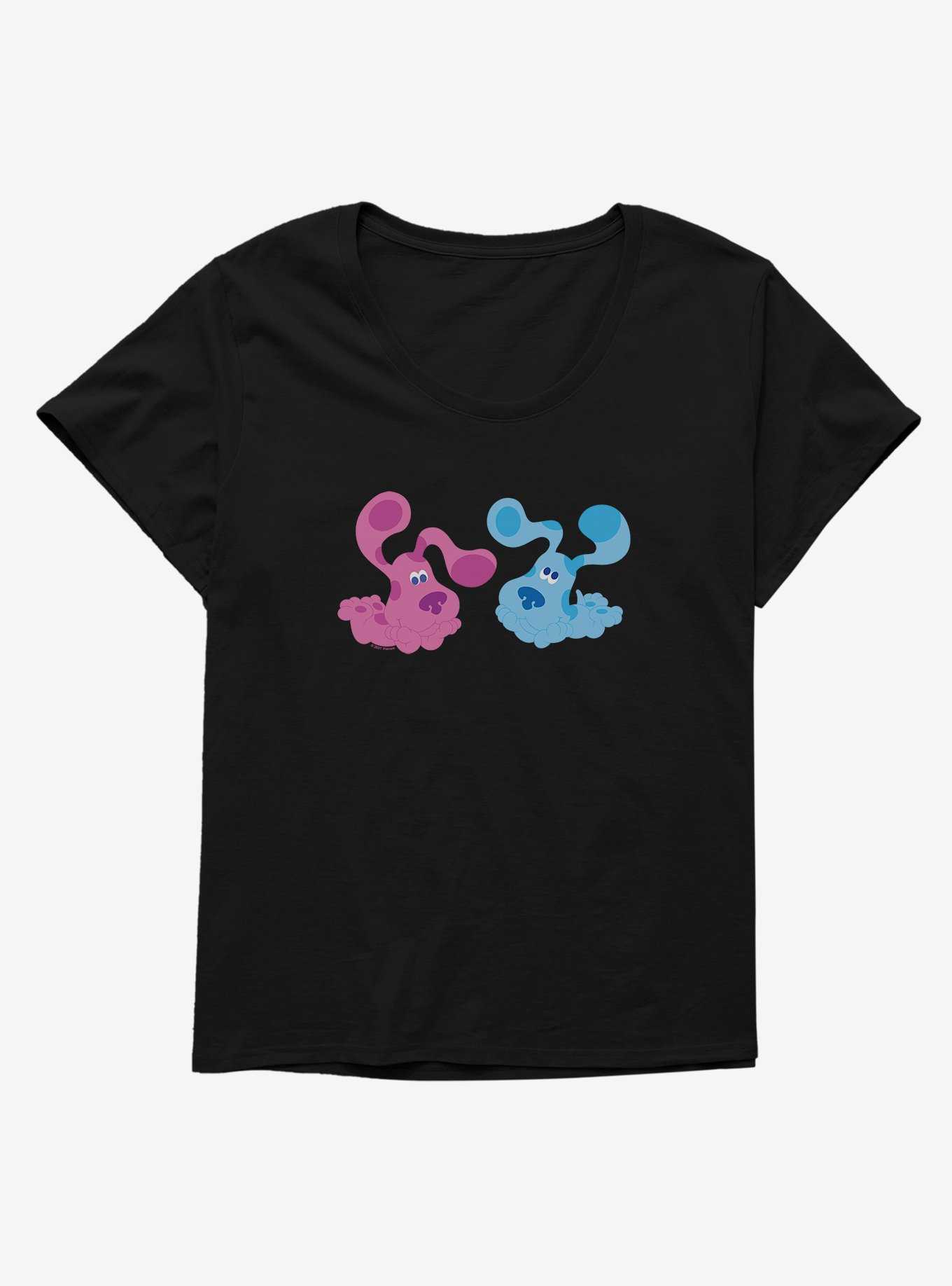 Blue's Clues Playful Magenta And Blue Womens T-Shirt Plus Size, , hi-res