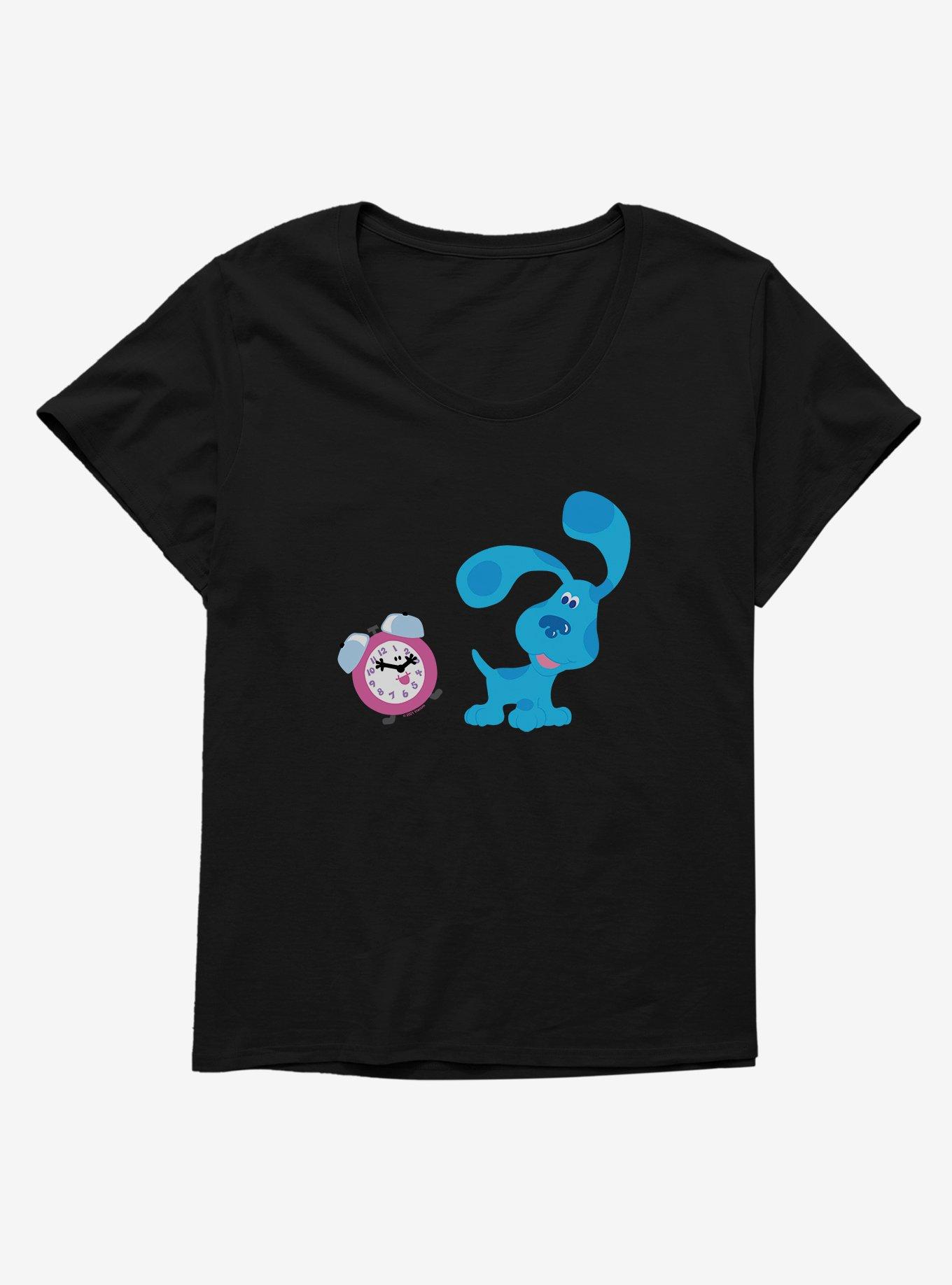 Blue's Clues Tickety Tock And Blue Playtime Womens T-Shirt Plus Size, , hi-res