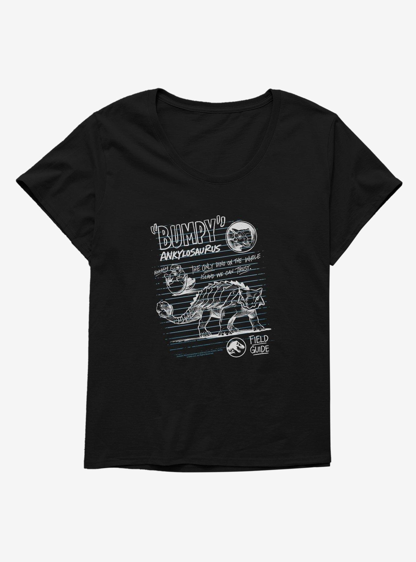 Jurassic World: Camp Cretaceous Bumpy Ankylosaurus Womens T-Shirt Plus Size, , hi-res