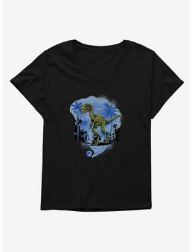 Jurassic World: Camp Cretaceous Raptor Isla Nublar Womens T-Shirt Plus Size, , hi-res