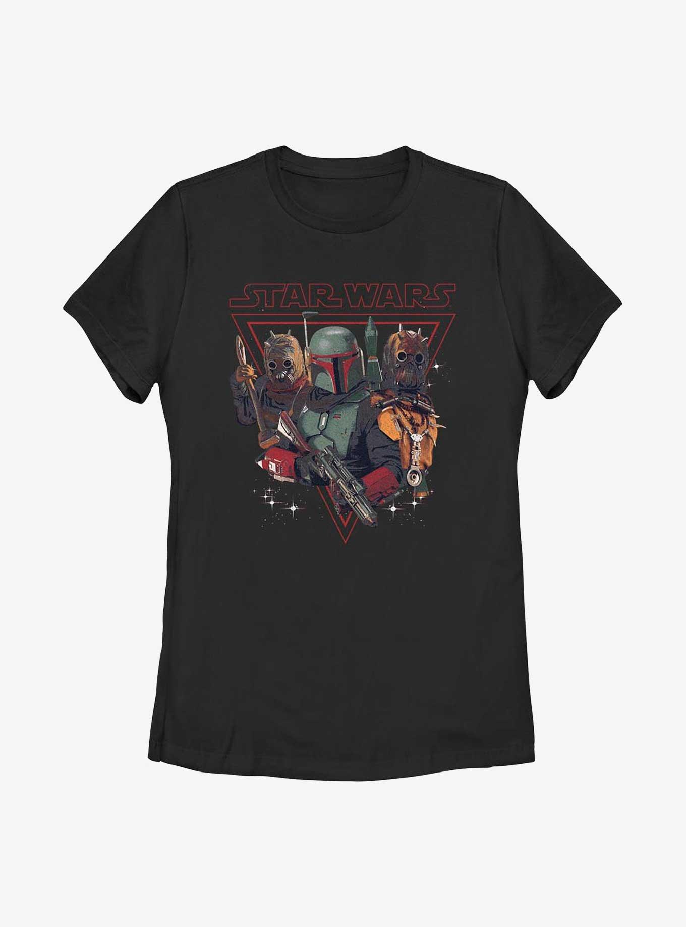 Star Wars The Book Of Boba Fett Bounty Hunting Womens T-Shirt, , hi-res