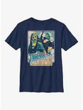 Star Wars The Book Of Boba Fett Characters Stance Youth T-Shirt, NAVY, hi-res