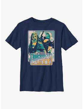 Star Wars The Book Of Boba Fett Characters Stance Youth T-Shirt, , hi-res
