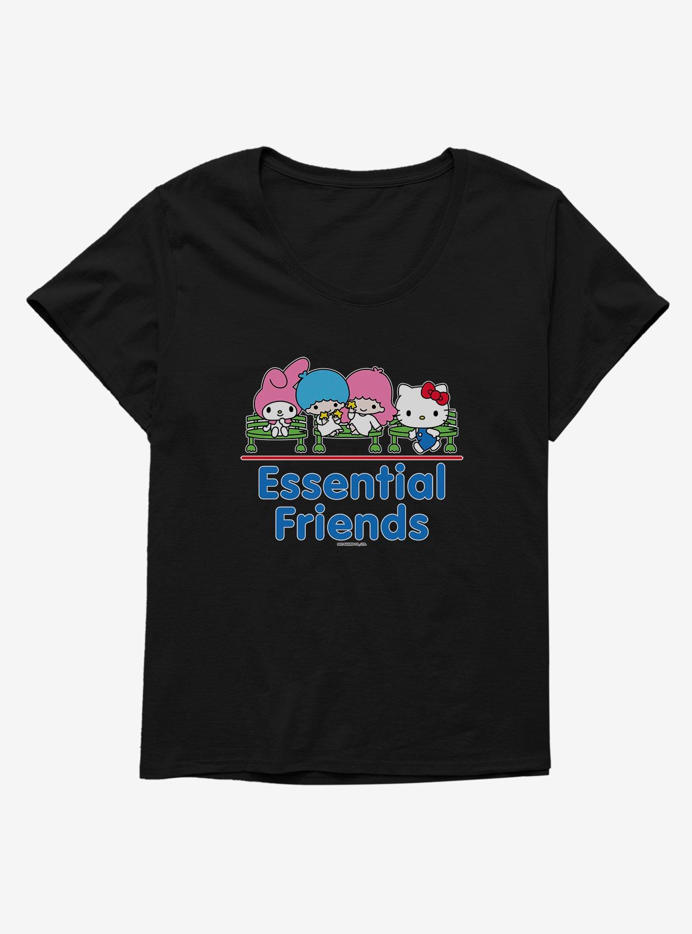 Hello Kitty & Friends Essential Friends Womens T-Shirt Plus Size, , hi-res