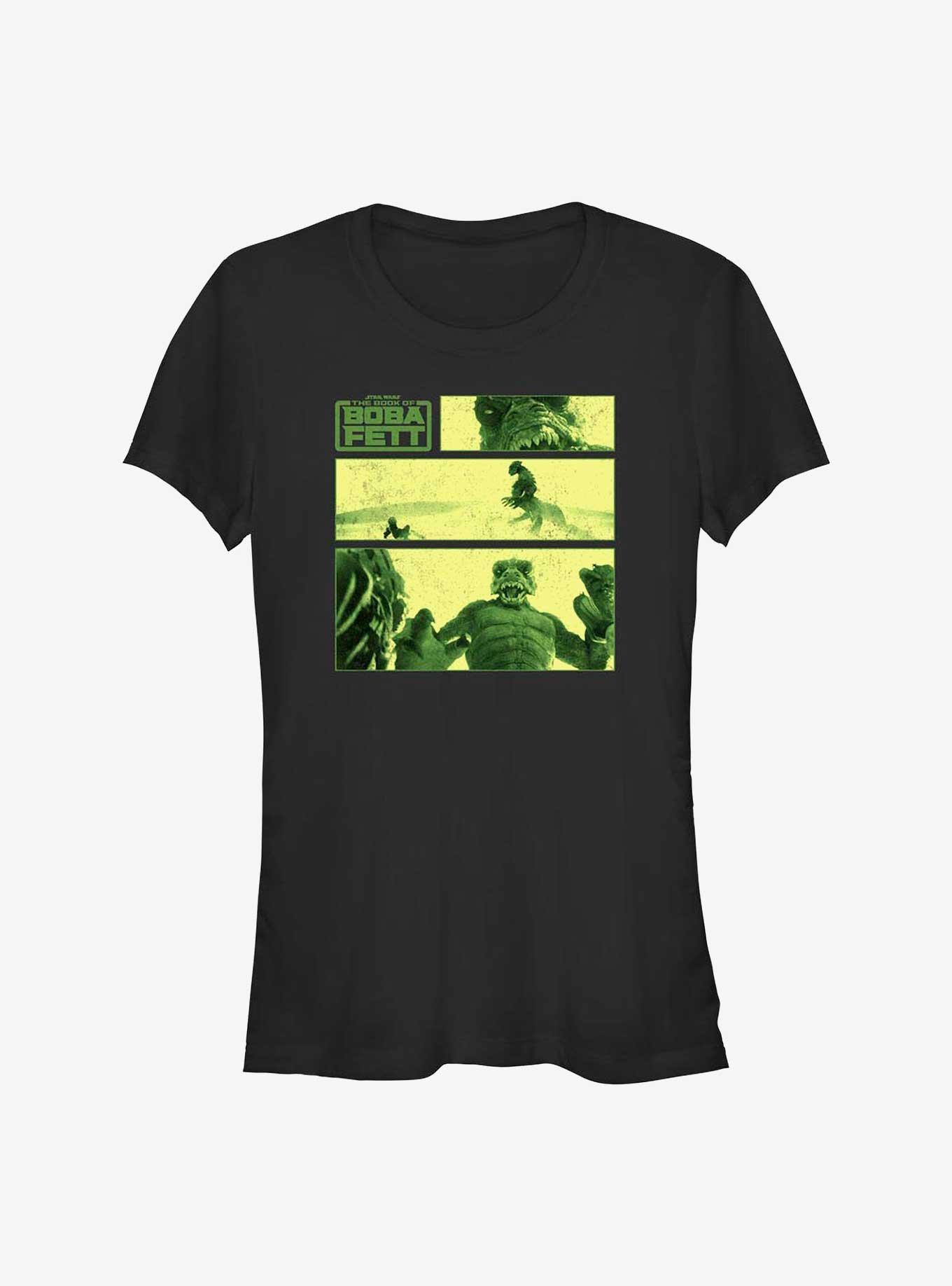 Star Wars The Book Of Boba Fett Story Panels Girls T-Shirt, , hi-res