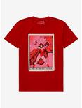 Marvel Scarlet Witch Tarot Card T-Shirt - BoxLunch Exclusive, RED, hi-res