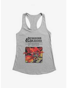 Dungeons & Dragons Vintage Dragon and the Knight Womens Tank Top, , hi-res