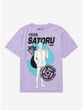 Jujutsu Kaisen Satoru Gojo Tonal Portrait T-Shirt - BoxLunch Exclusive , LILAC, hi-res