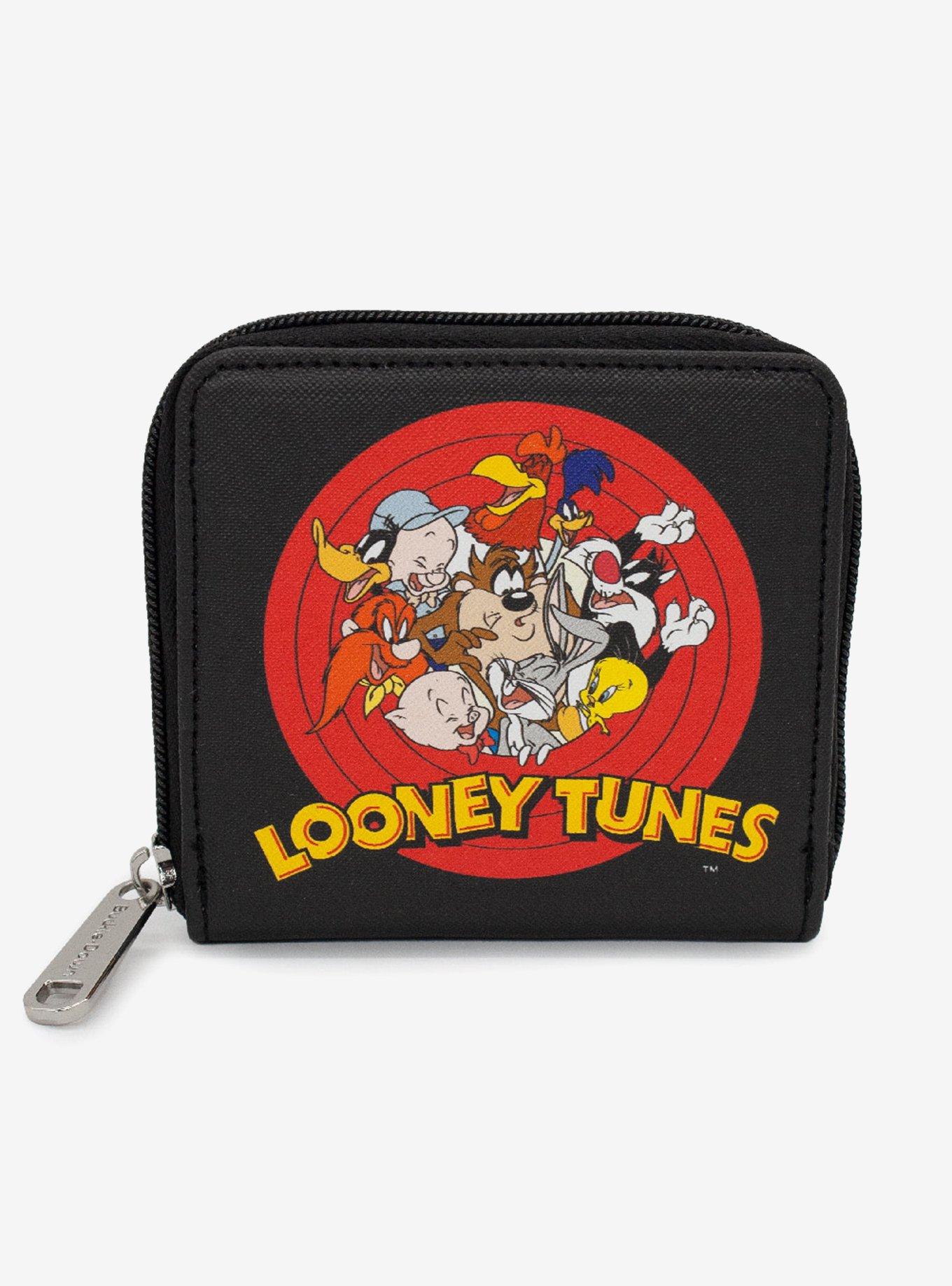 Looney Tunes Vegan Leather Zip Around Wallet | BoxLunch