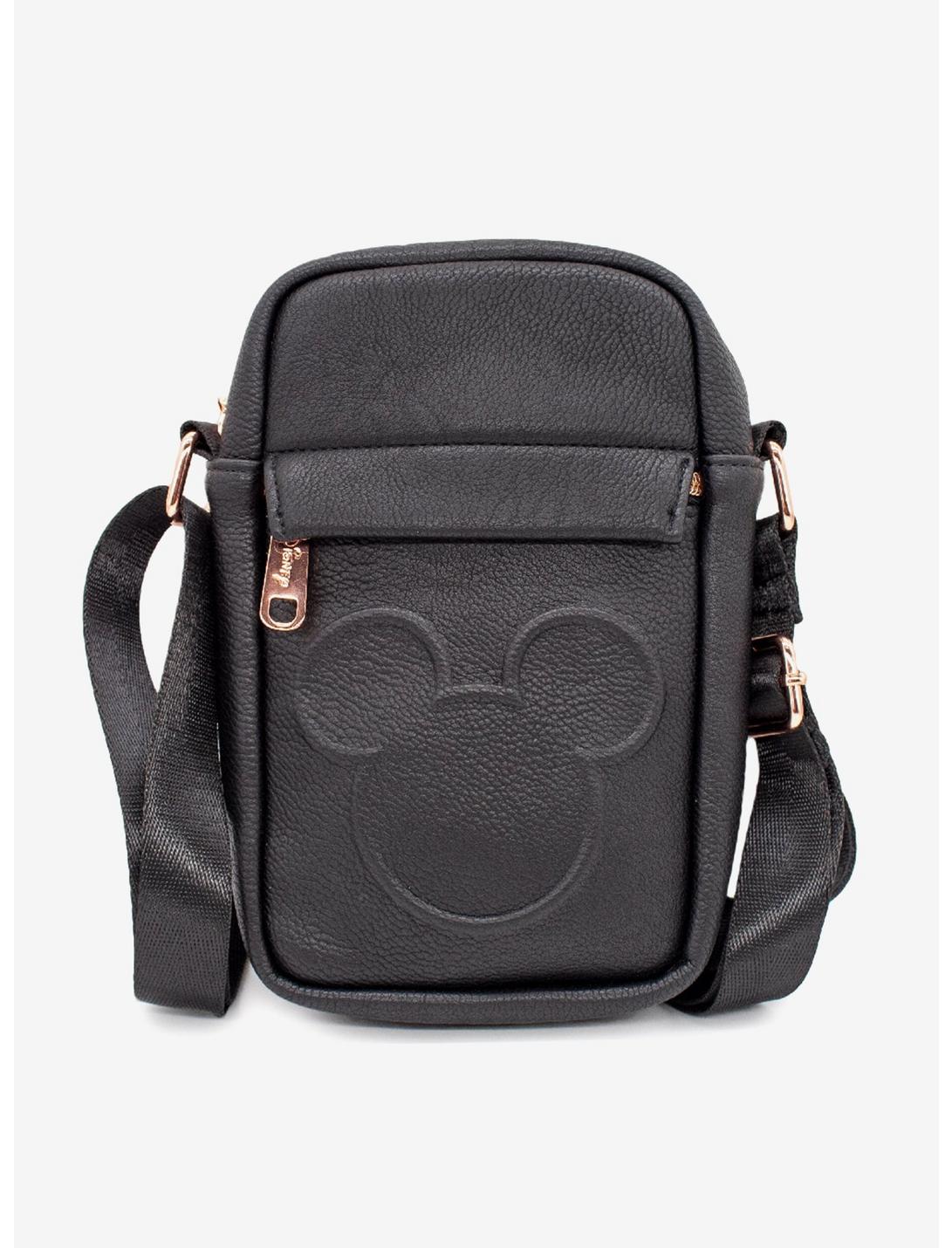 Disney Mickey Mouse Embossed Vegan Leather Crossbody Bag, , hi-res