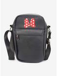 Disney Minnie Mouse Bow Vegan Leather Crossbody Bag, , hi-res