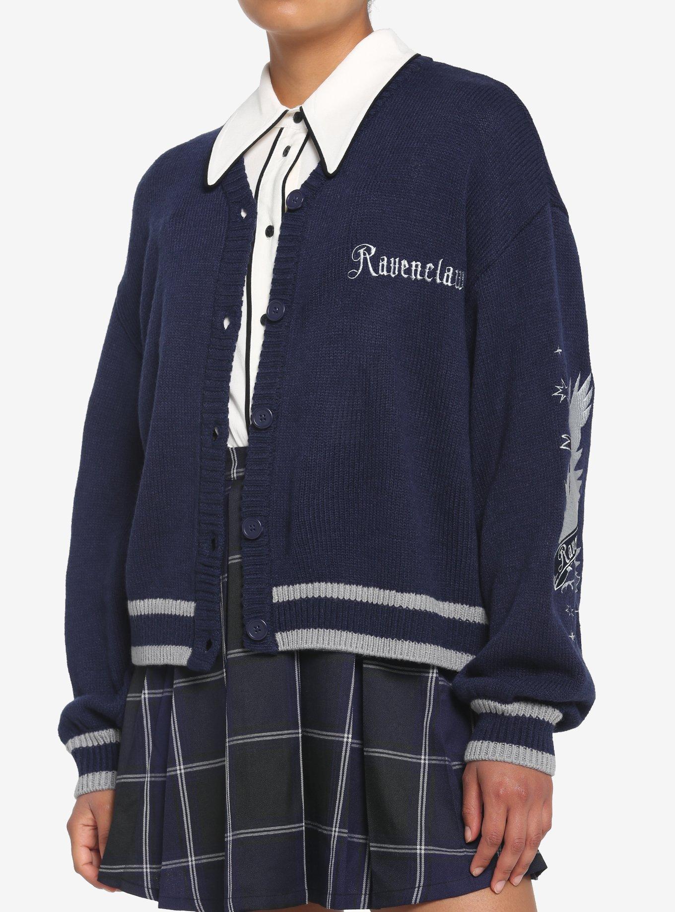 Harry Potter Ravenclaw Skimmer Cardigan, DARK BLUE, hi-res