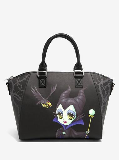 Loungefly Disney Villains Scene Maleficent Sleeping Beauty Womens Double  Strap Shoulder Bag Purse: Handbags