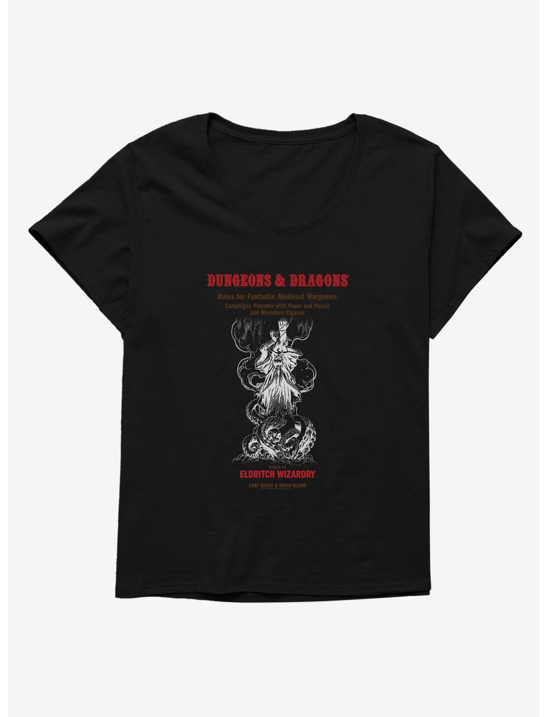 Dungeons & Dragons White Box Sketch Eldritch Wizardry Womens T-Shirt Plus Size, , hi-res