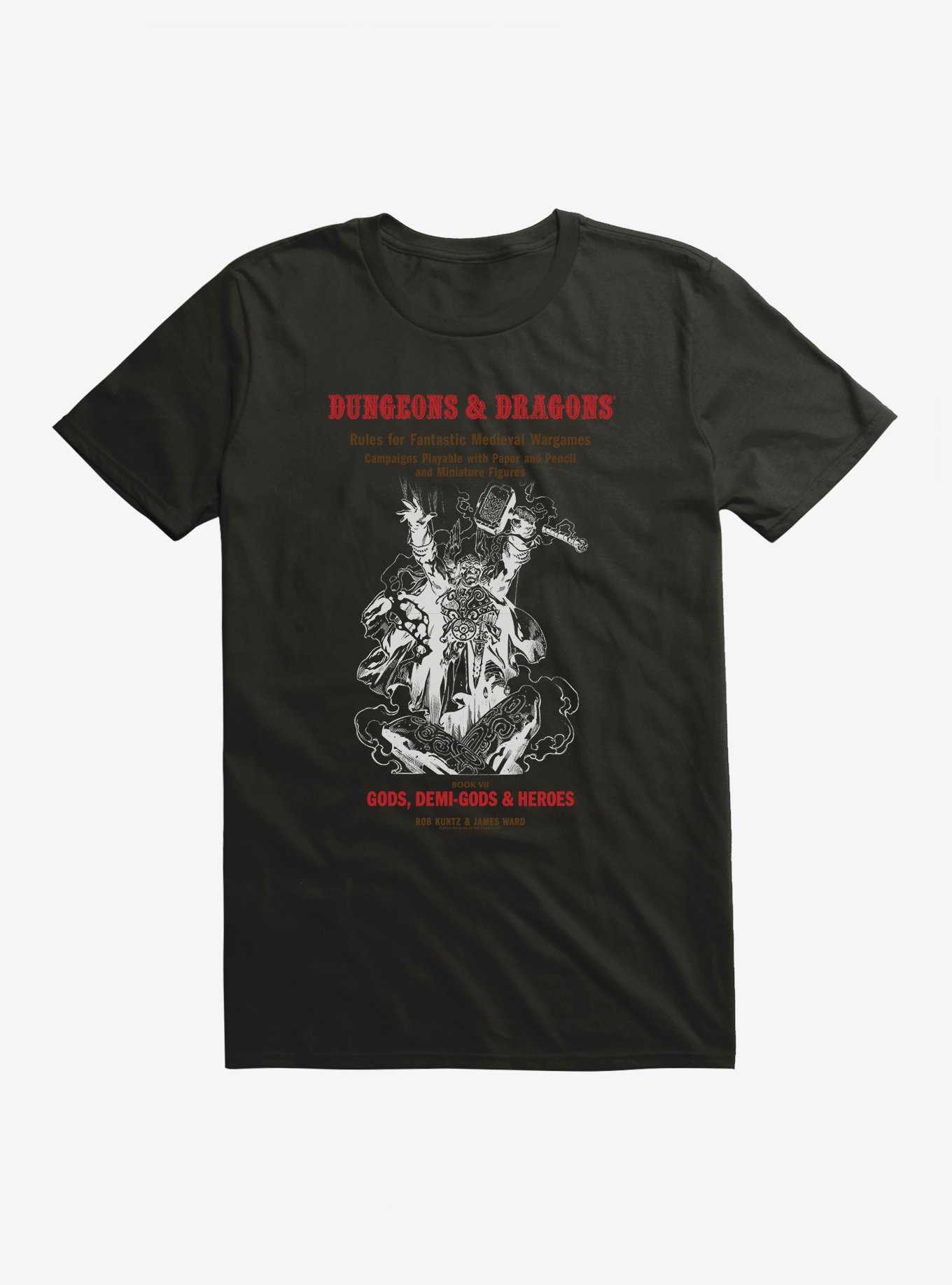 Dungeons & Dragons White Box Hammer and the God T-Shirt, , hi-res