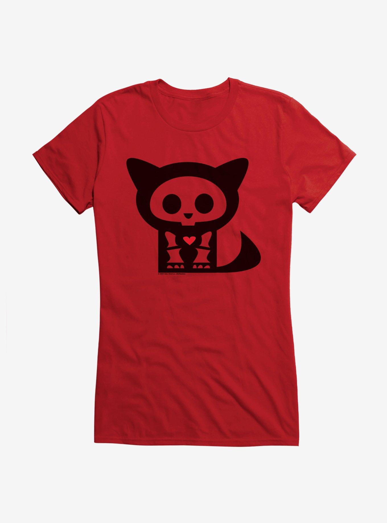 Skelanimals Kit Girls T-Shirt, RED, hi-res