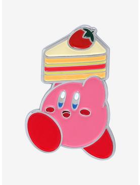Nintendo Kirby Strawberry Cake Slice Enamel Pin - BoxLunch Exclusive, , hi-res